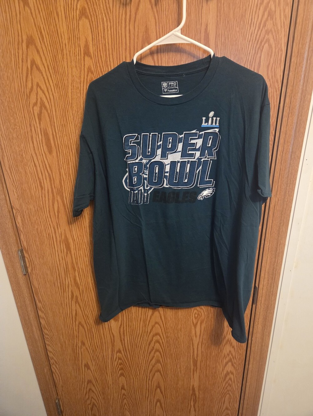 Fanatics Philadelphia Eagles Super Bowl 52 Shirt Sz XL Men's NFL